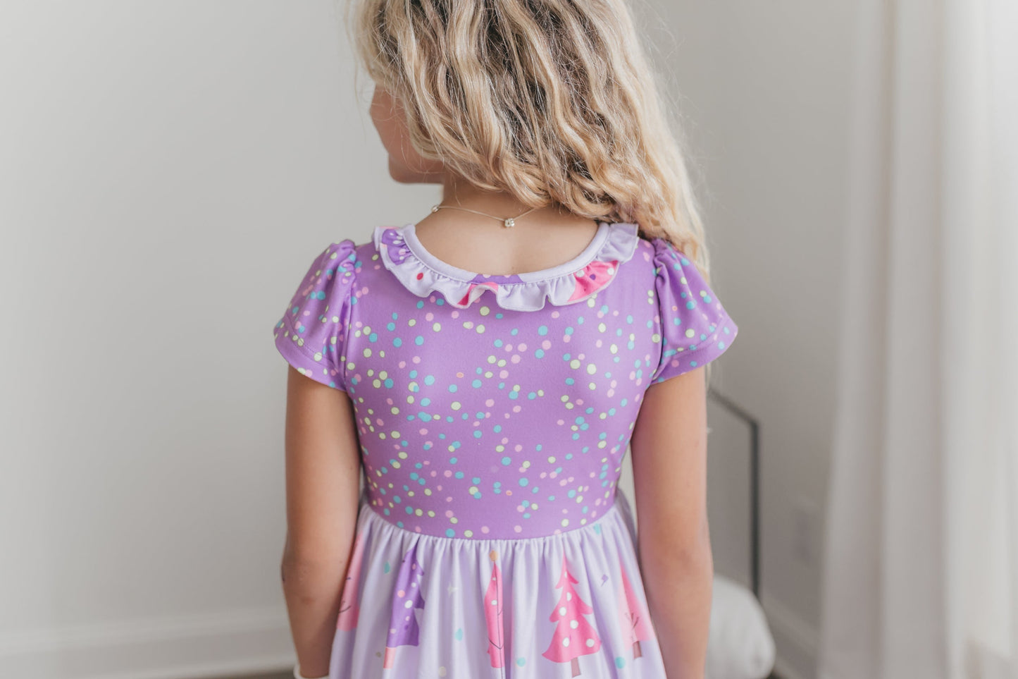 Purple Tree Lounge Gown