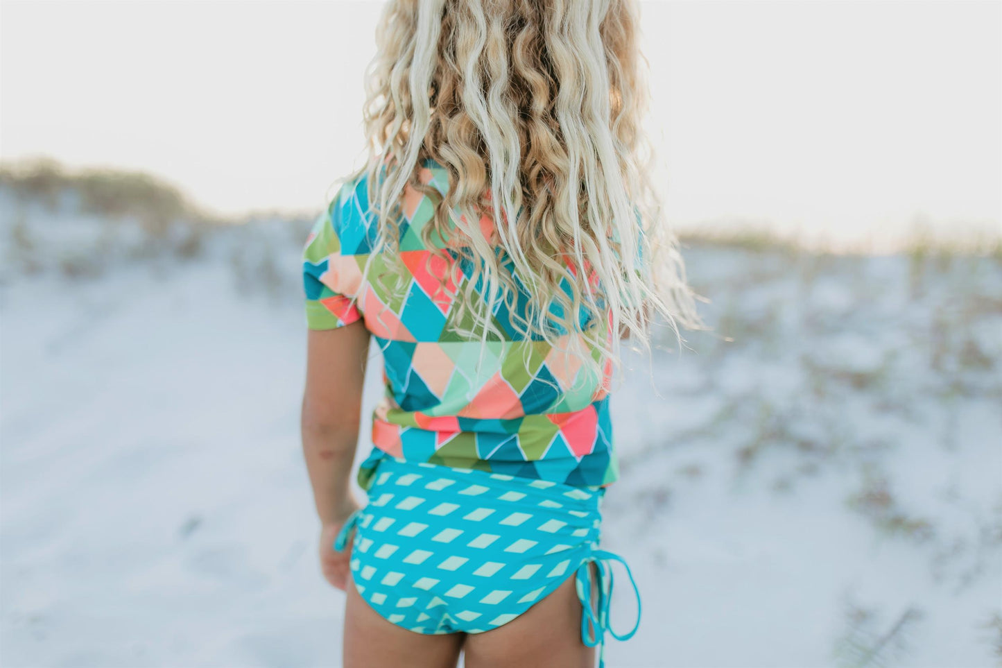 Olivia Diamond Rash Guard Swimsuit