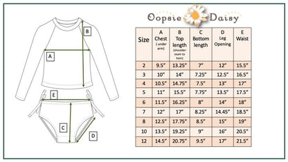 Emily Mint Floral Long Sleeve Rash Guard Swimsuit