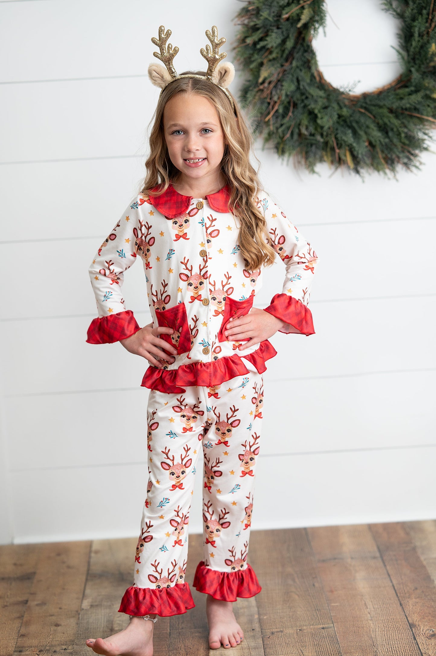 Reindeer Holiday Lounge Set