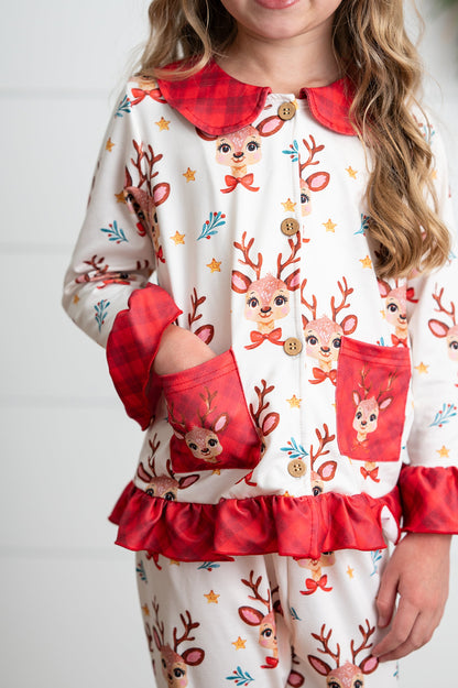 Reindeer Holiday Lounge Set