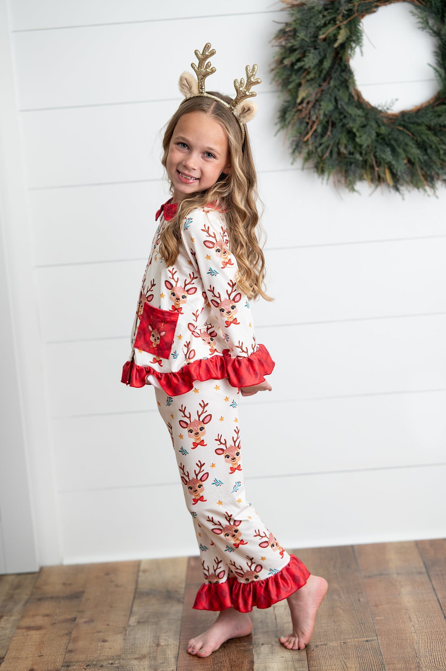 Reindeer Holiday Lounge Set