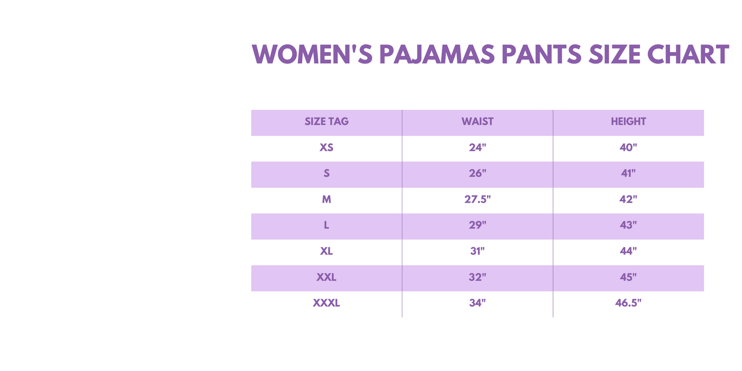 Pink floral checkered bamboo women pajamas pants