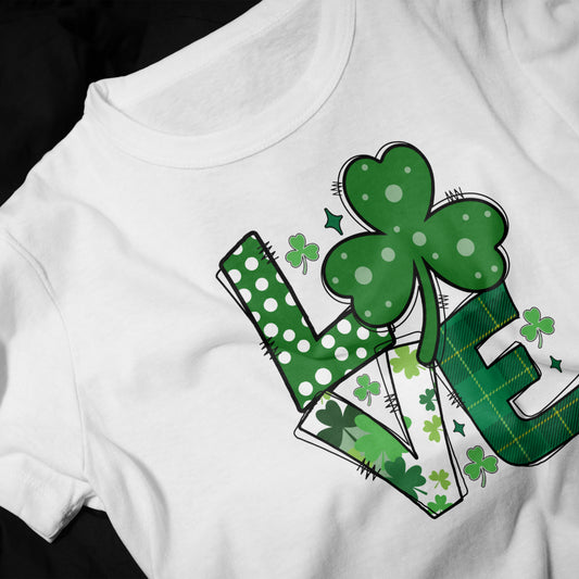 Lucky LOVE Shamrock T-Shirt
