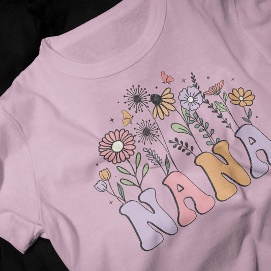Floral Nana Graphic Tee