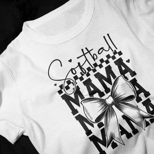 Softball Mama T-Shirt – Stylish & Sporty for Proud Moms