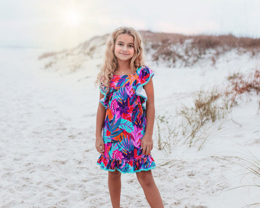 Harper Tropical Dress