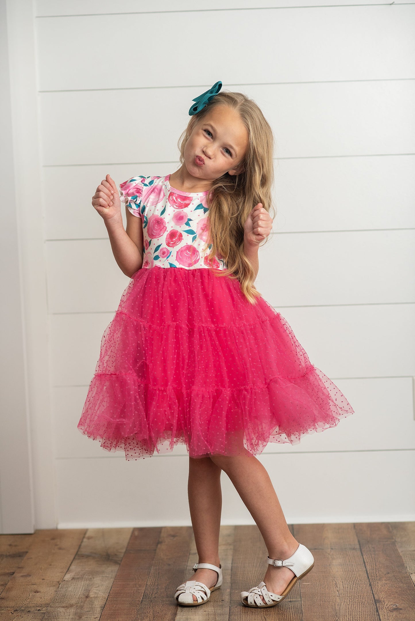 Tulle Rose Dress