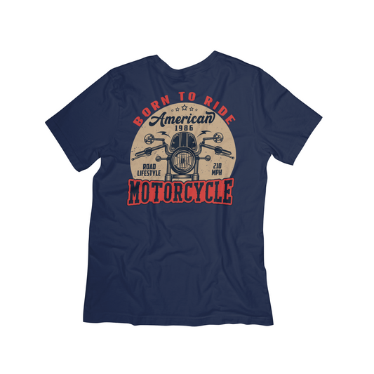 Born to Ride – American Motorcycle Tee