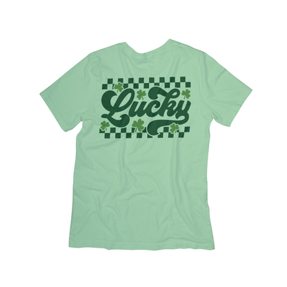 Retro Lucky Shamrock T-Shirt