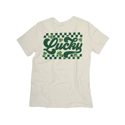 Retro Lucky Shamrock T-Shirt