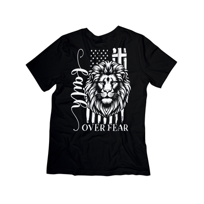 Faith Over Fear Lion T-Shirt