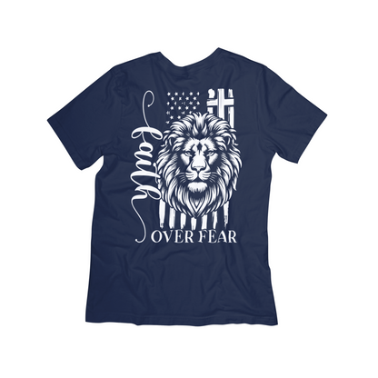 Faith Over Fear Lion T-Shirt