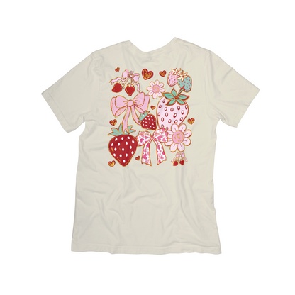 Berry Sweet Bows & Blooms Tee