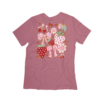 Berry Sweet Bows & Blooms Tee