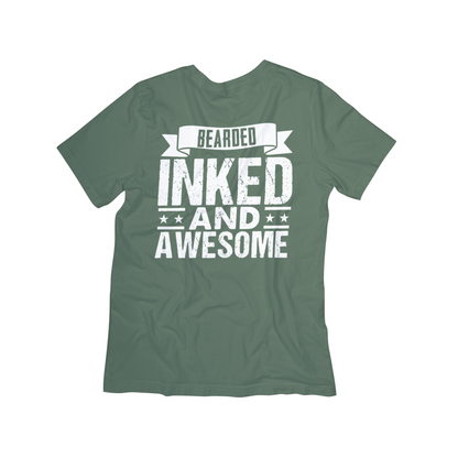 Bearded. Inked. And Awesome. Tee