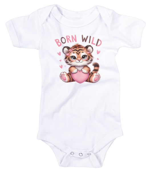"Born Wild" Baby Bodysuit