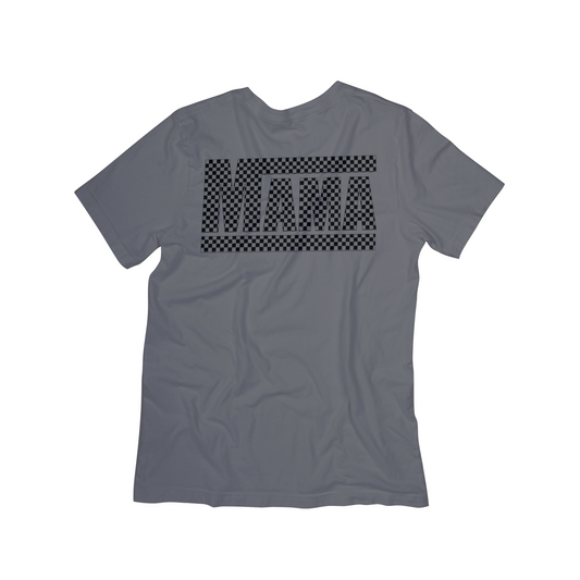 Checkered MAMA Graphic Tee