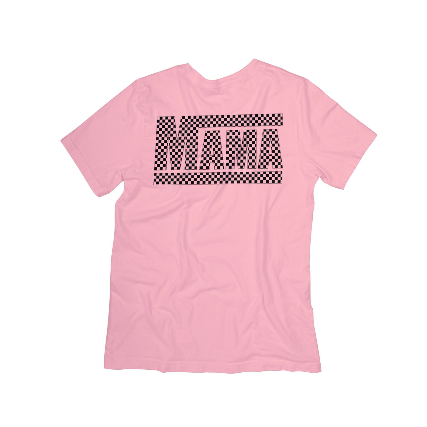 Checkered MAMA Graphic Tee