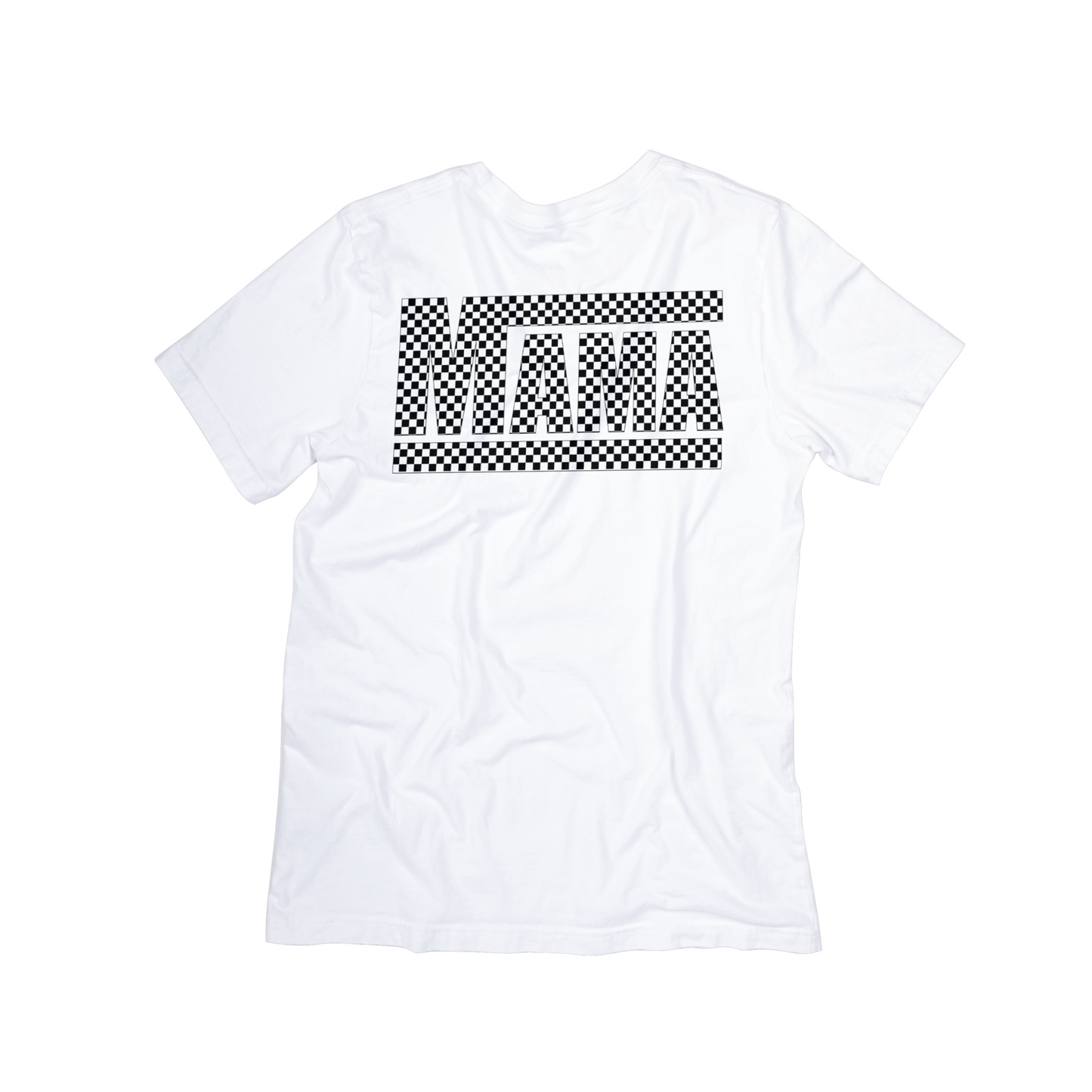 Checkered MAMA Graphic Tee
