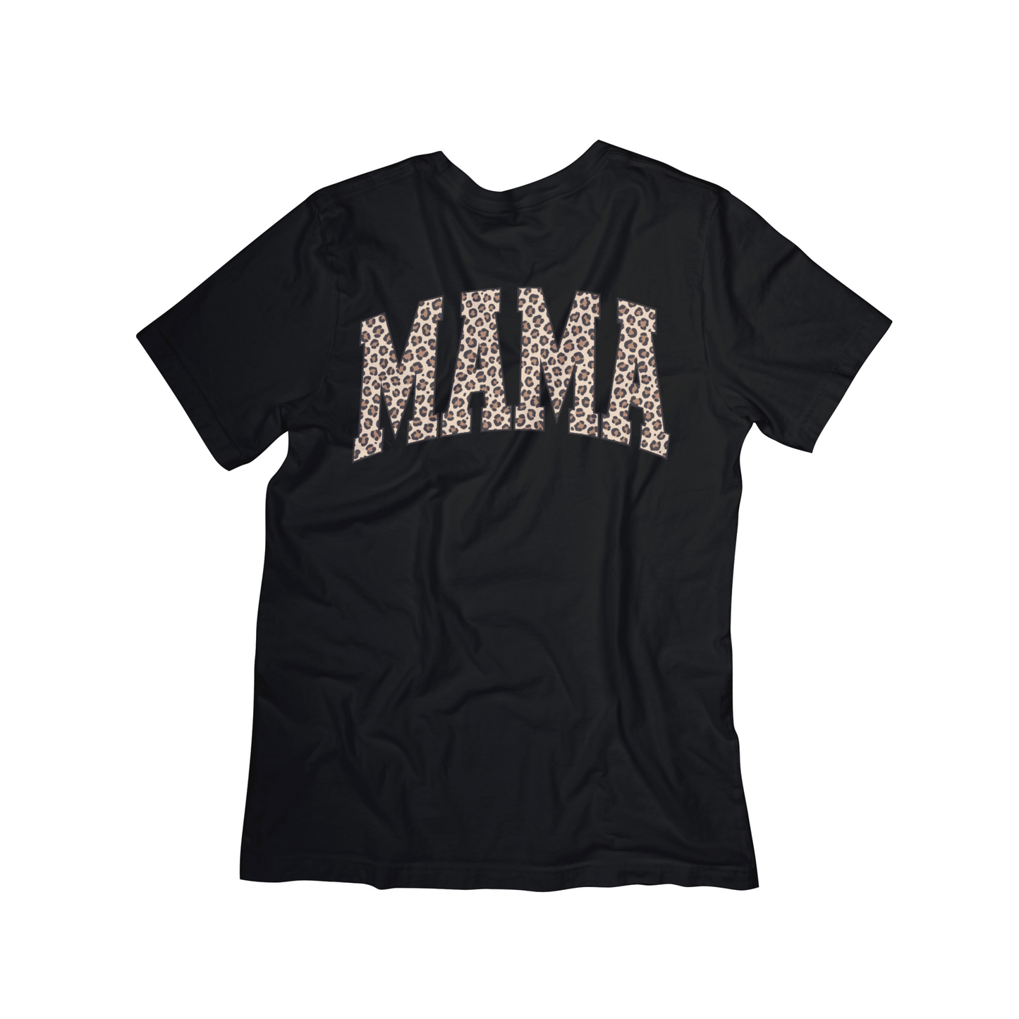 Leopard Block “MAMA” Tee