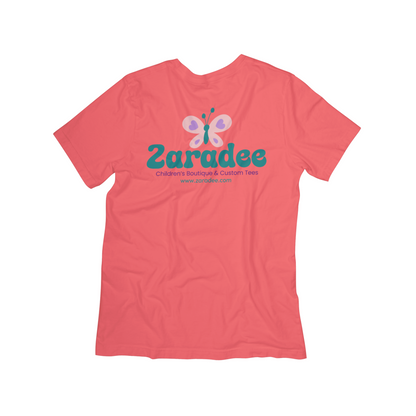 Zaradee Logo Tee – Butterfly Edition