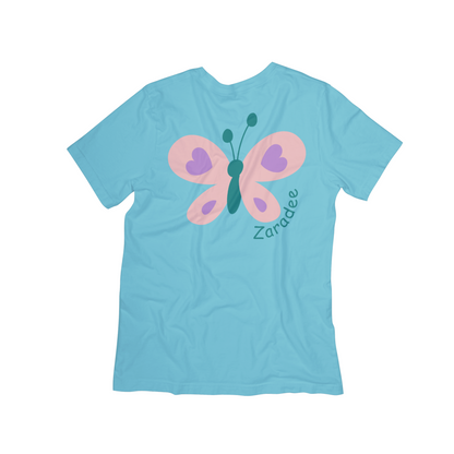 Zaradee Logo Tee – Butterfly Edition