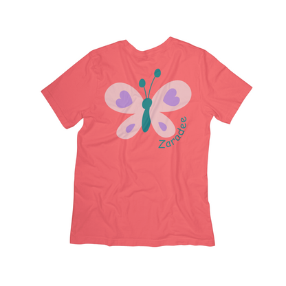 Zaradee Logo Tee – Butterfly Edition
