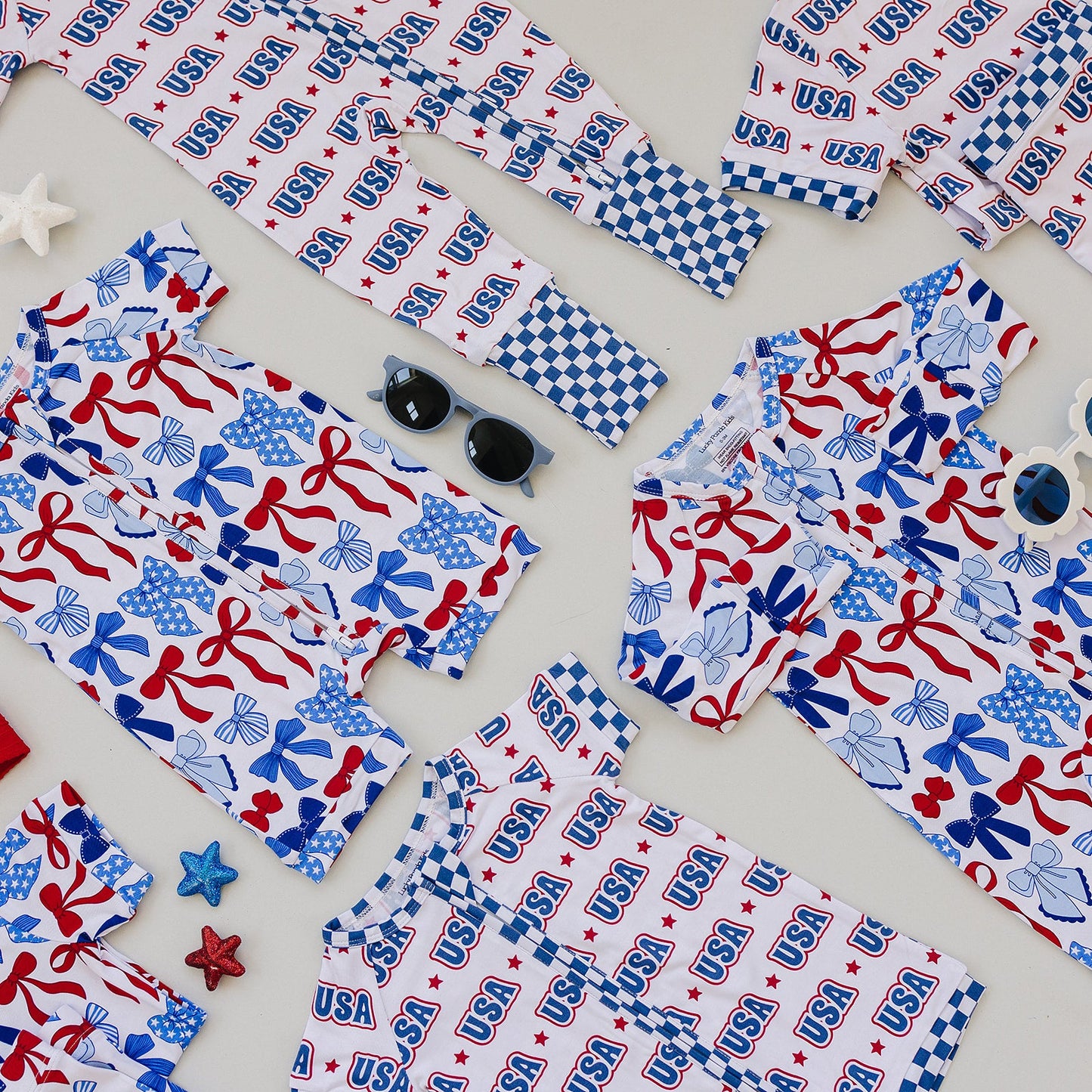 Bamboo Zip Romper  | USA