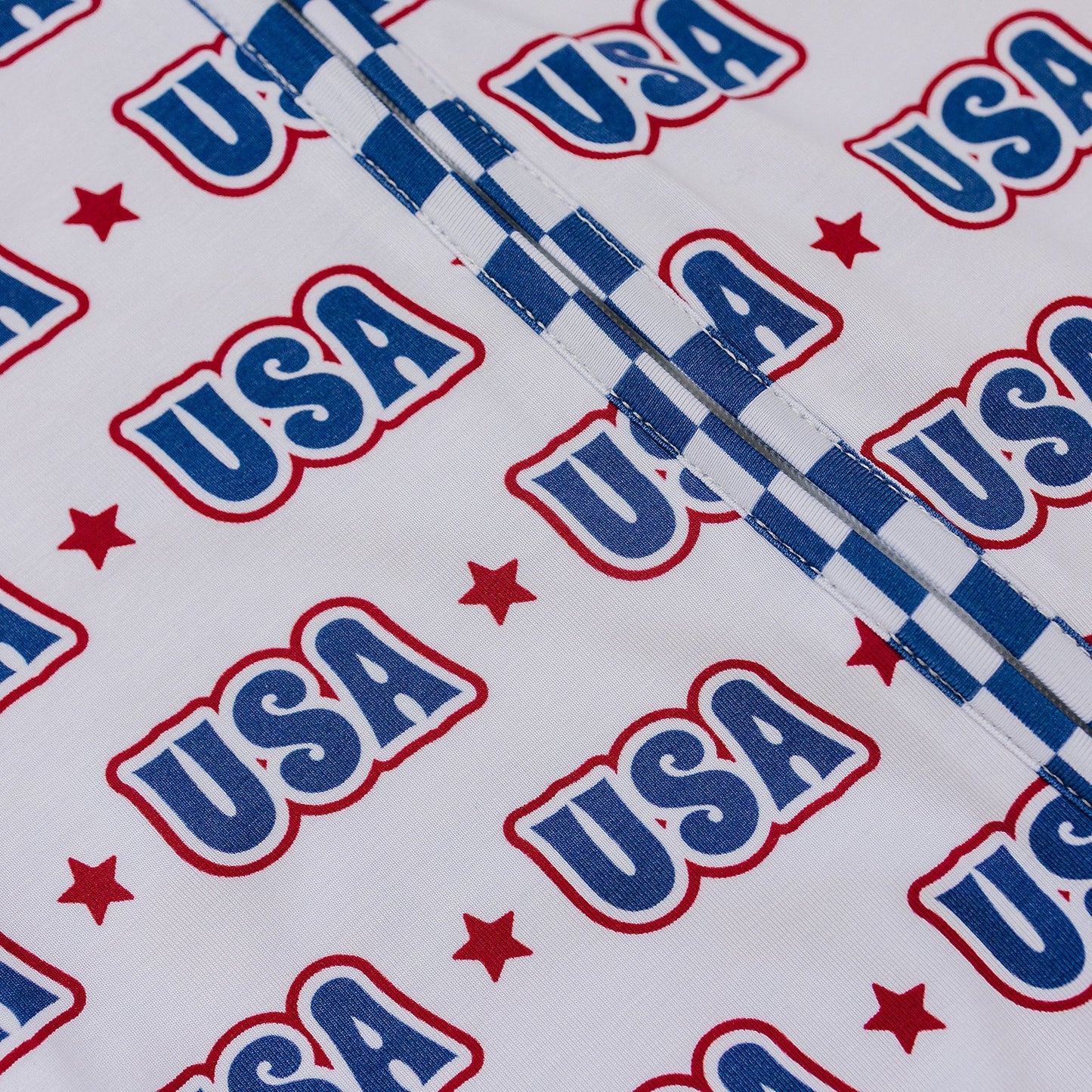 Bamboo Zip Romper  | USA