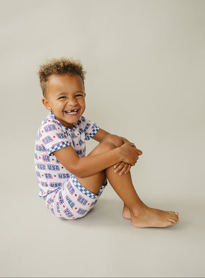 Bamboo Shorts Set | USA