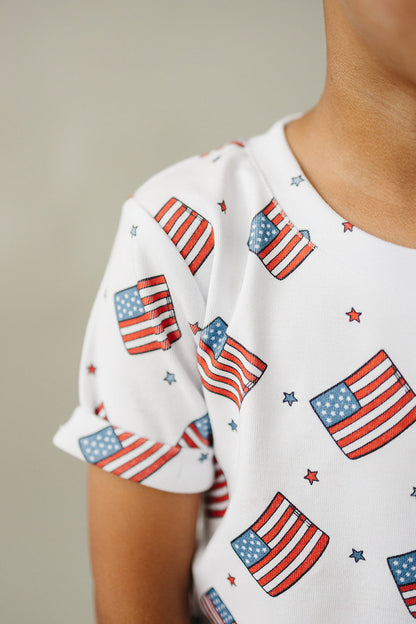 Cargo Shorts Set | Patriotic Vibes