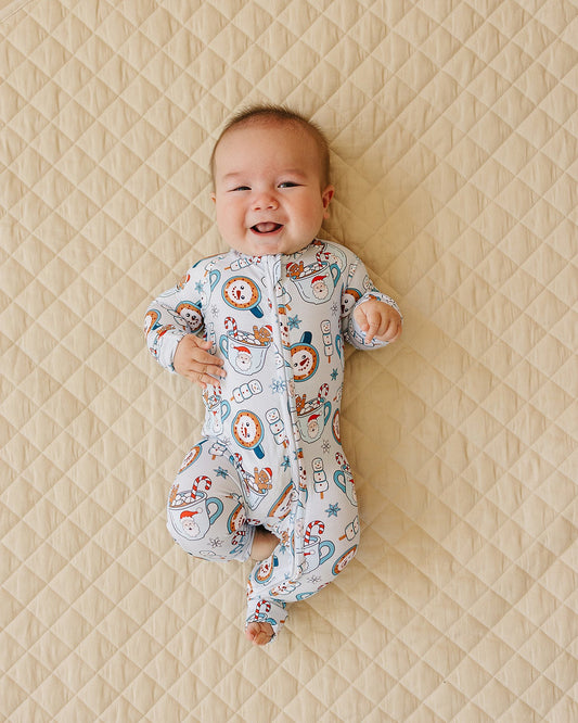 Bamboo Zip Romper | Merry Munchkins