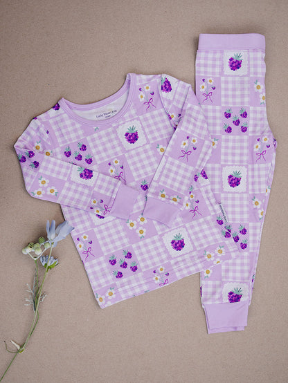 Bamboo Two Piece Set | Raspberry