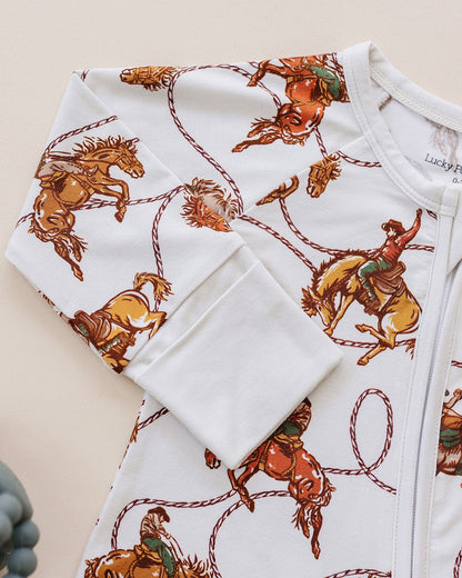 Bamboo Zip Romper | Rodeo Club