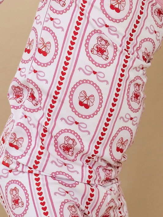 Bamboo Two Piece Set | Cherry Bear