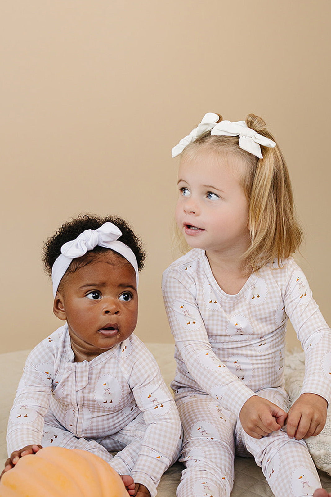 Bamboo Zip Romper | Gingham & Goose