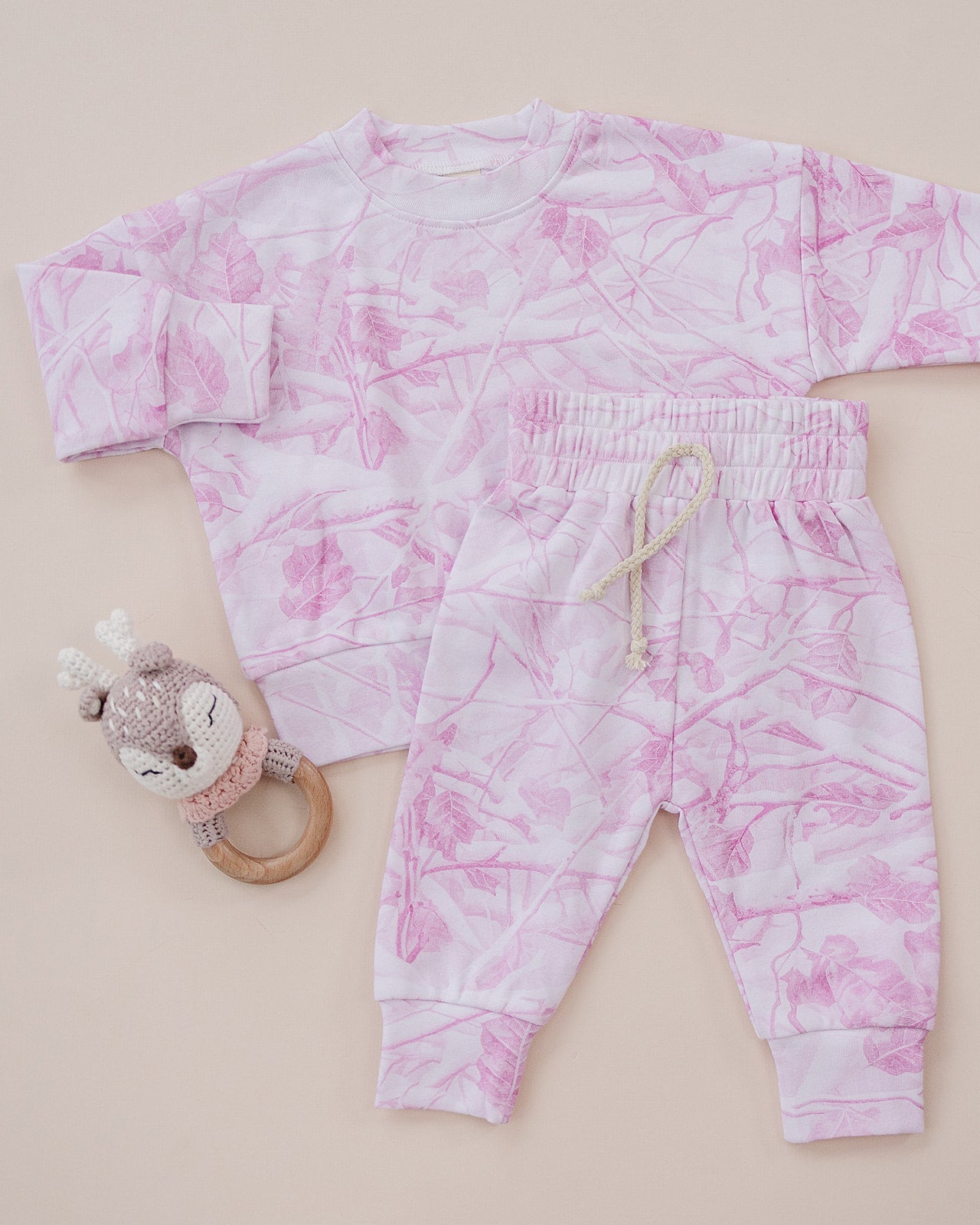 Jogger Set | Pink Camo