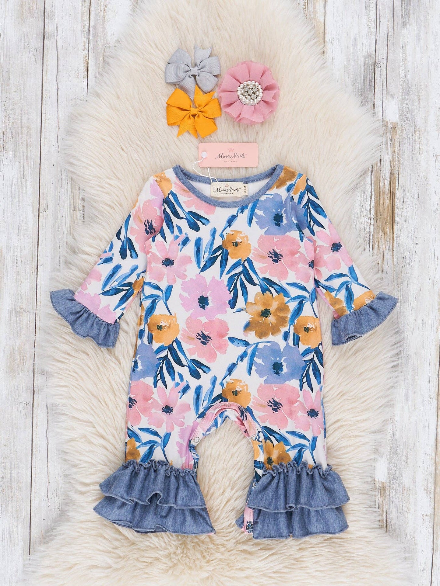Magnolia Run Ruffle Romper