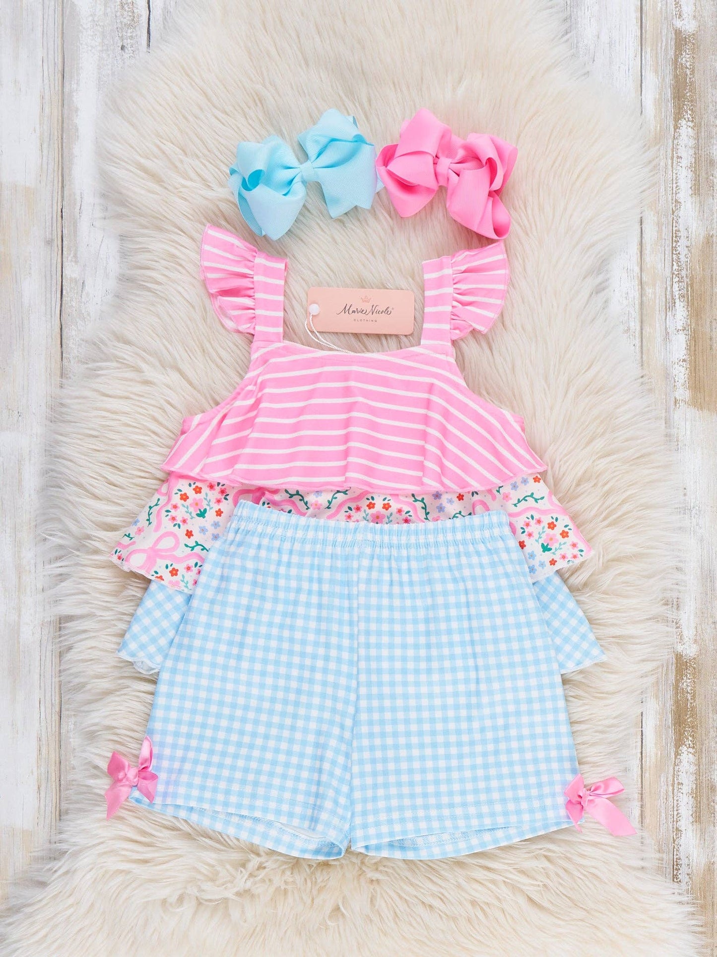 Garden Twirl Tiered Outfit