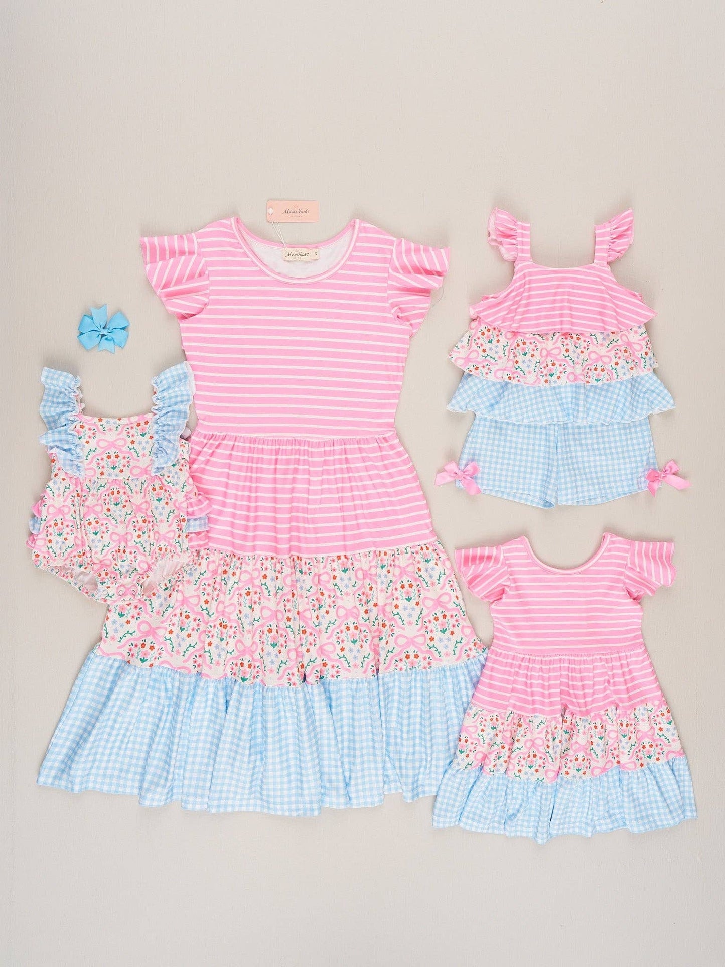 Garden Twirl Tiered Outfit
