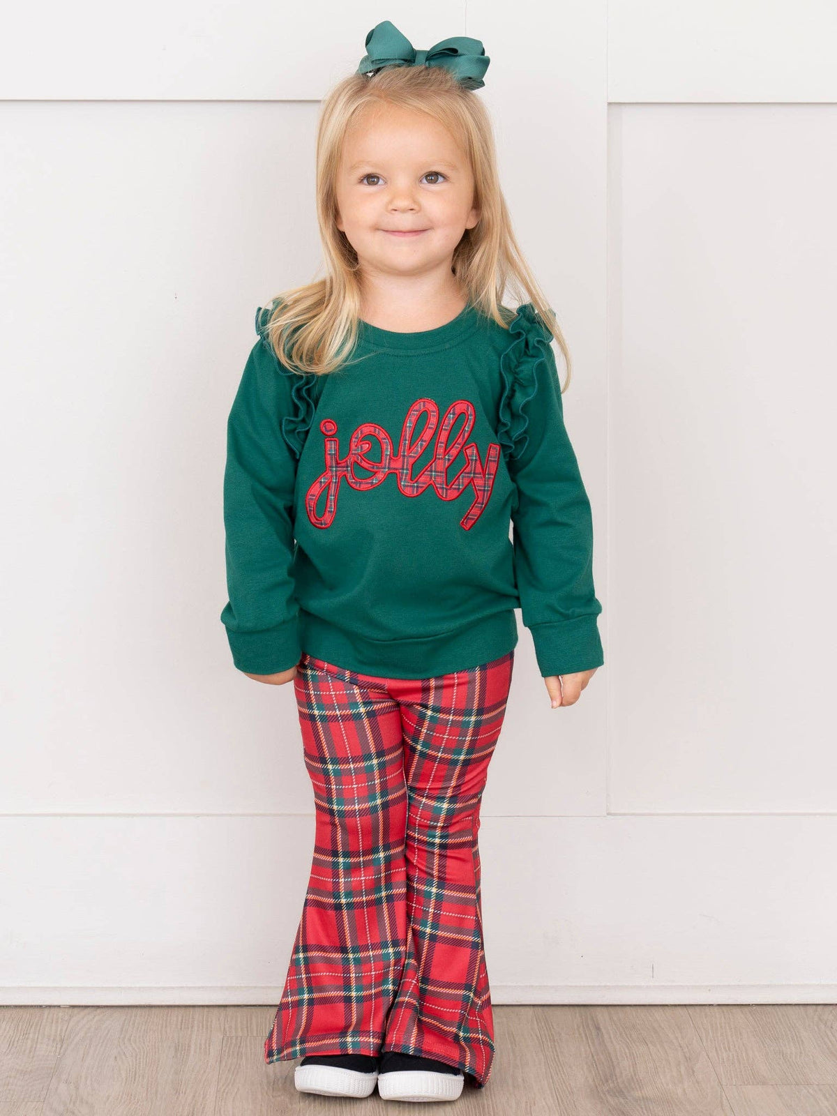 Jolly Dance Embroidered Bell Bottom Outfit