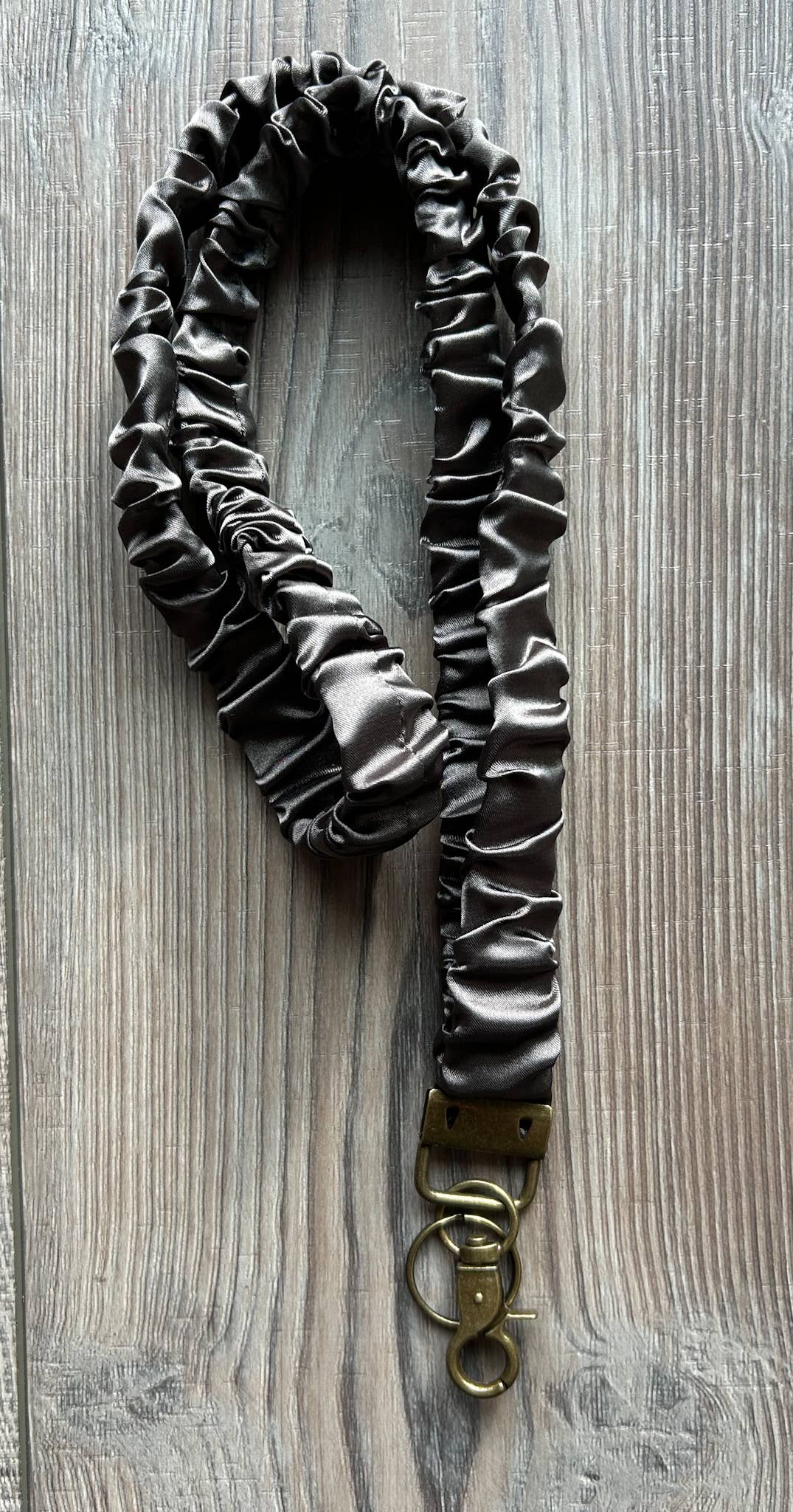 Silk Scrunchie Lanyard