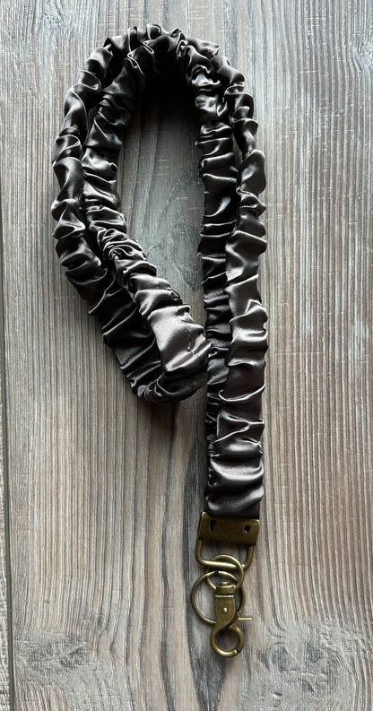 Silk Scrunchie Lanyard