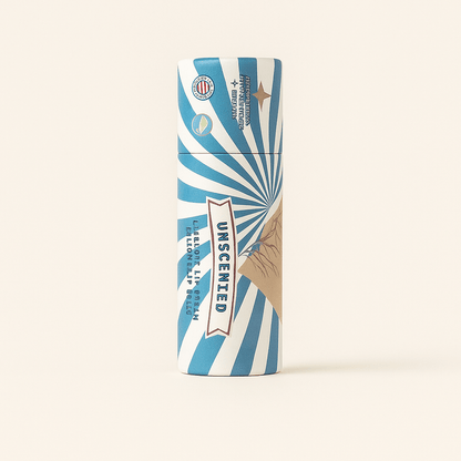 Tallow Lip Balm - Natural Beef Tallow Lip Moisturizer with Beeswax & Jojoba Oil