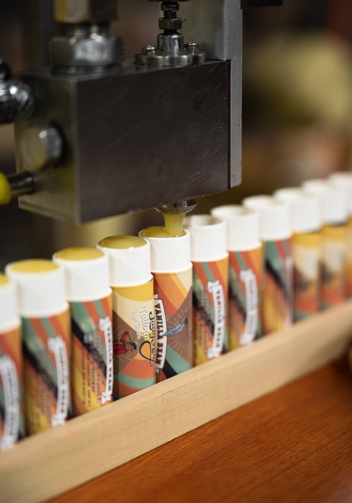 Tallow Lip Balm - Natural Beef Tallow Lip Moisturizer with Beeswax & Jojoba Oil