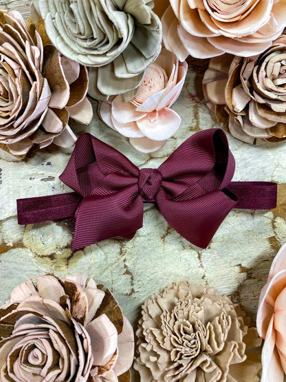 Essential Grosgrain Hair Bow - Alligator Clip - 4"