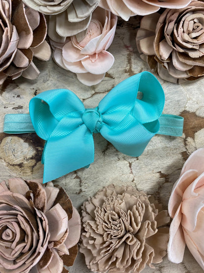 Essential Grosgrain Hair Bow - Alligator Clip - 4"