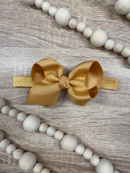 Essential Grosgrain Hair Bow - Alligator Clip - 4"