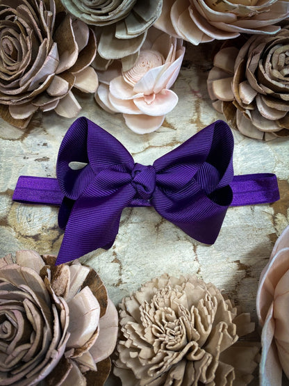 Essential Grosgrain Hair Bow - Alligator Clip - 4"